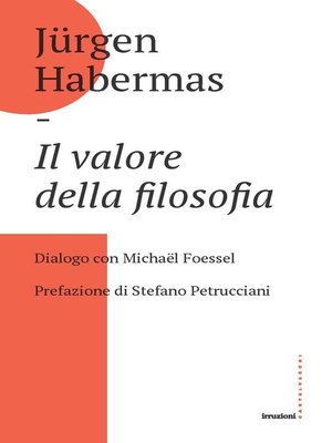 cover image of Il Valore della filosofia